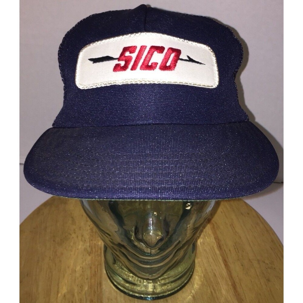 Vintage SICO Paint Company 80s UNITOG Uniform Trucker Hat Cap Snapback Canada